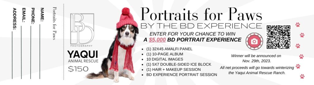 Portraits for Paws